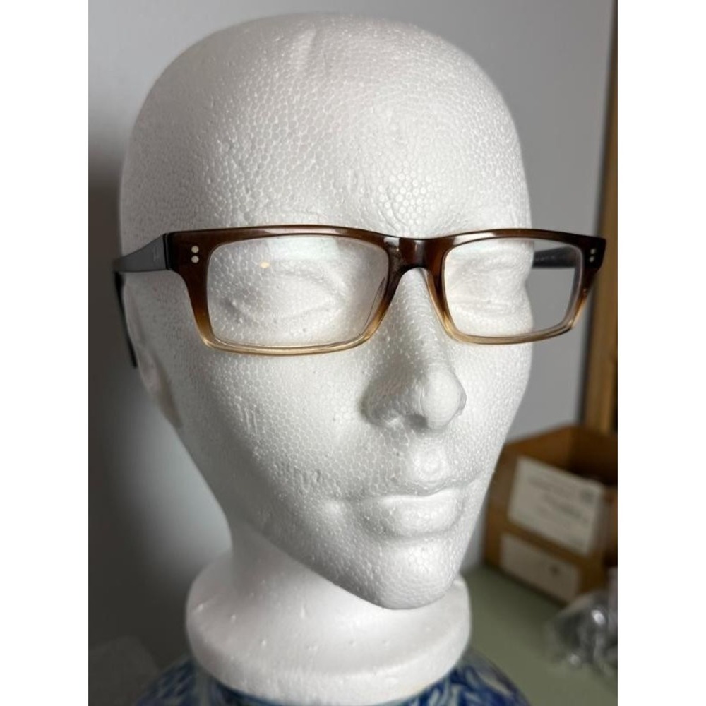Ray-Ban RB5237 Havana Rectangular Eyeglass Frames Brown Clear 53-17-145 RX